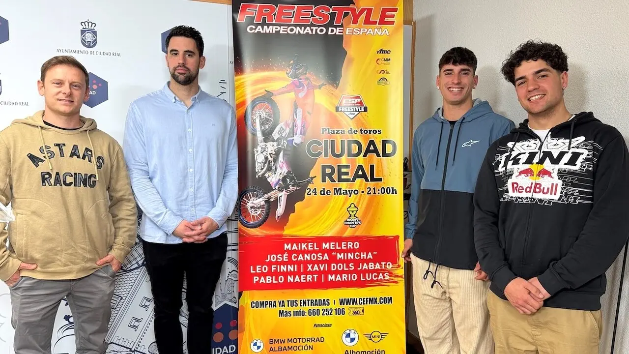 Ciudad Real acogerá en mayo una prueba del Campeonato de España de Freestyle Motocross