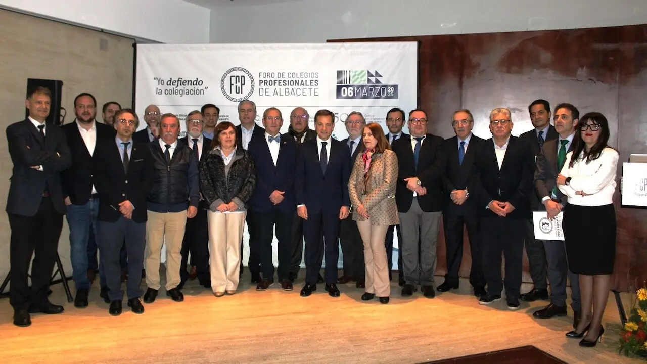 El Foro de Colegios Profesionales de Albacete nace avalado por 19 decanos y presidentes