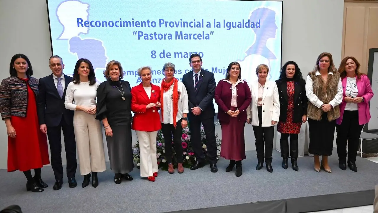 La Diputación de Ciudad Real ha entregado los Reconocimientos Provinciales a la Igualdad “Pastora Marcela” en el marco de la celebración del Día Internacional de la Mujer