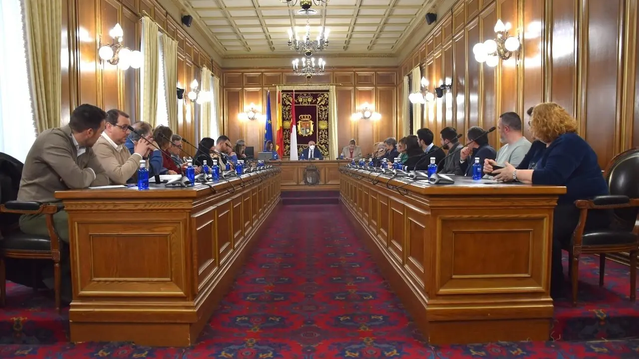 En la imagen un instante del Pleno de la Diputación Provincial de Cuenca celebrado este jueves