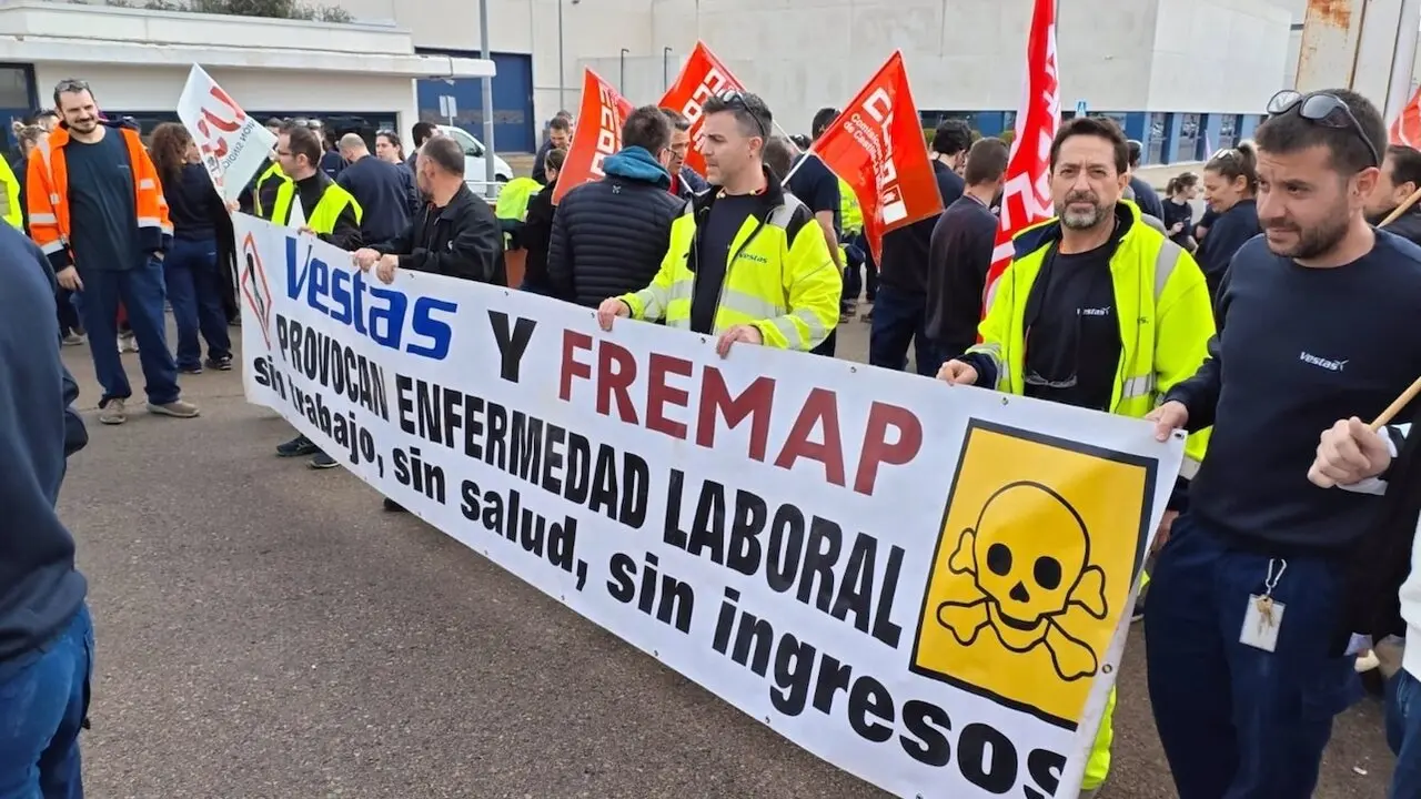 Vestas Daimiel comienza la huelga para frenar los despidos recurrentes "sin justificación"
