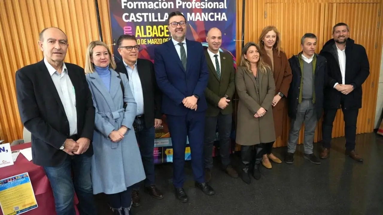 La II Feria de FP de Albacete cita a 900 alumnos para mostrarles la oferta de ciclos de formación en la provincia