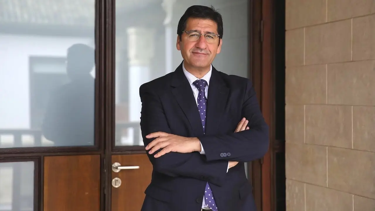 El vicepresidente segundo del Gobierno de Castilla-La Mancha, José Manuel Caballero, en un momento de la entrevista - EP/Juanma Jiménez