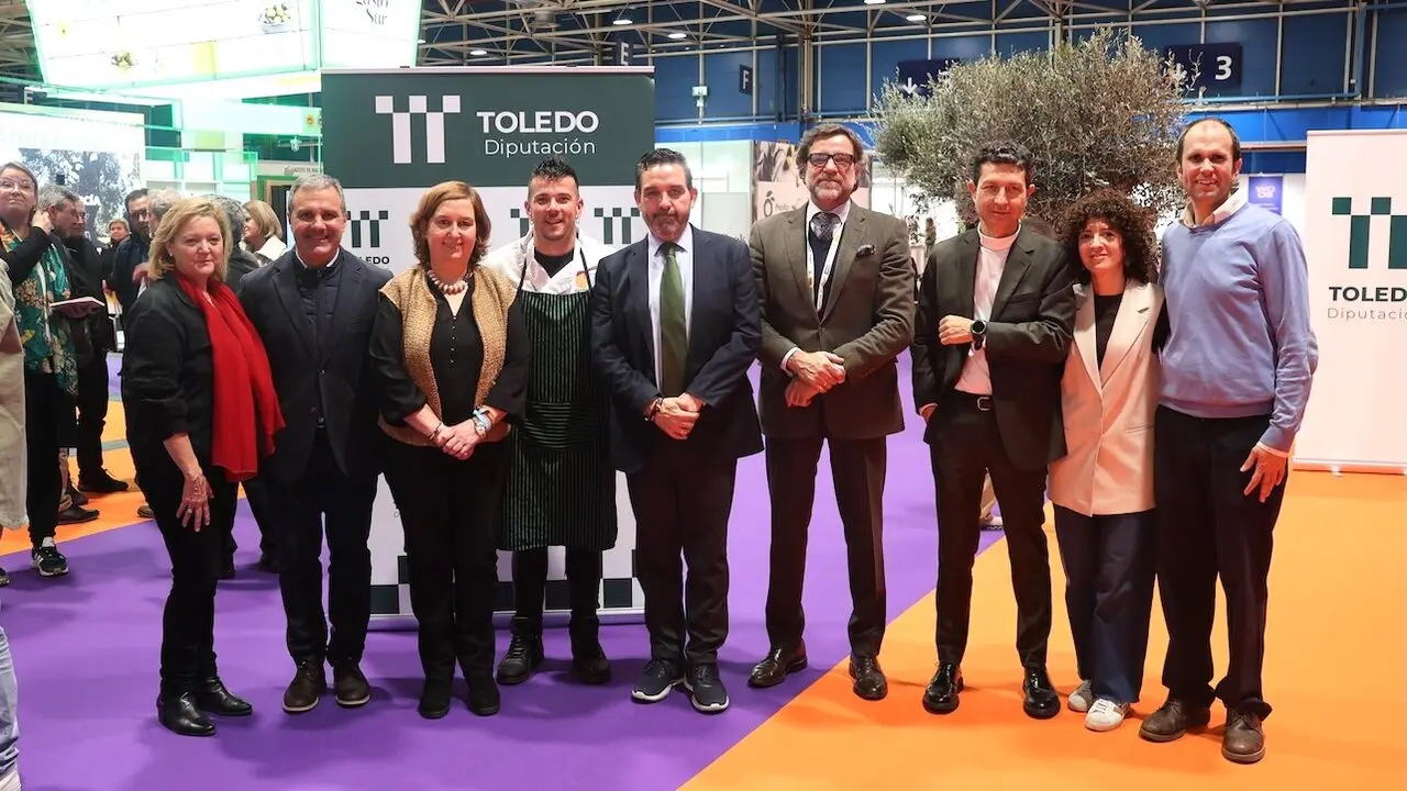 La Diputación de Toledo estrena su espacio en la World Olive Oil Exhibition animando a apoyar a los productores locales