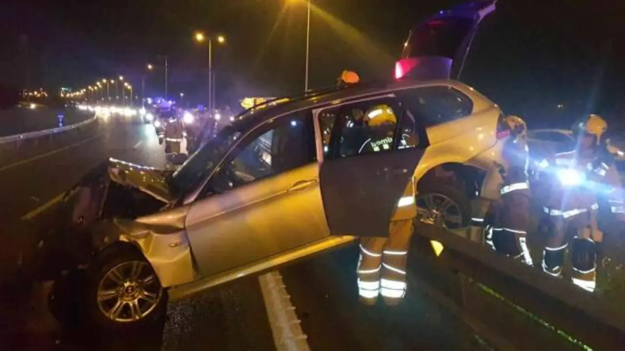 Un conductor ebrio y sin carné provoca un accidente con varios heridos críticos