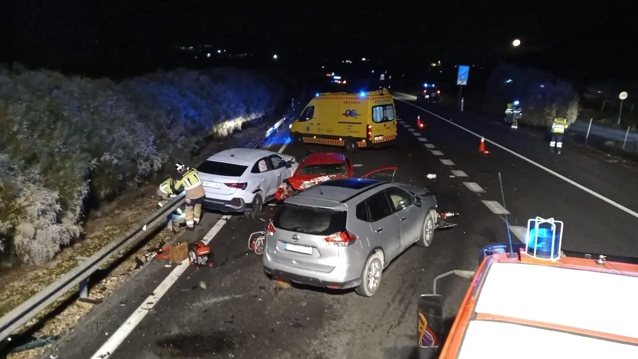 accidente de tráfico, choque, colisión, kamikaze,