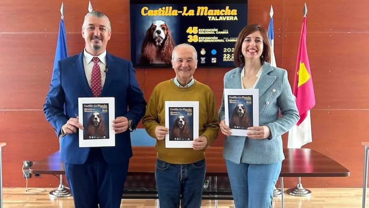 Más de 1.200 perros de toda España competirán en Talavera en la exposición canina