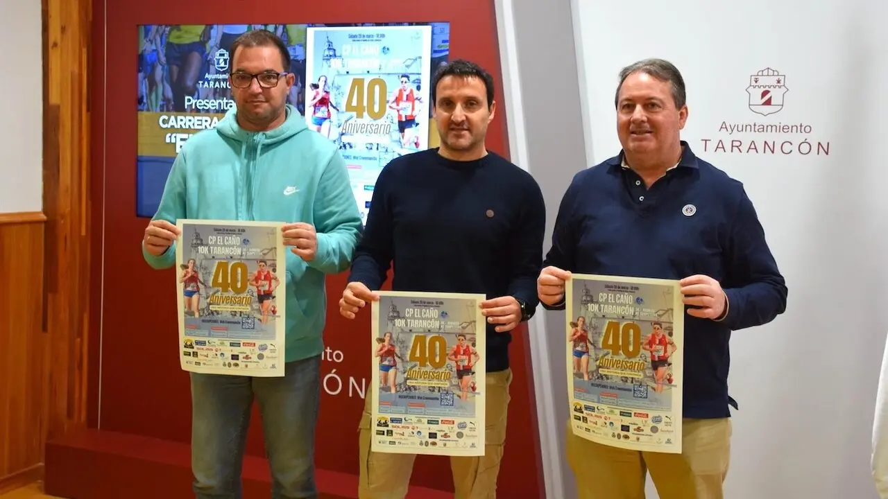 Unos 700 atletas se darán cita en la Carrera Popular 'El Caño' 10K en Tarancón (Cuenca)