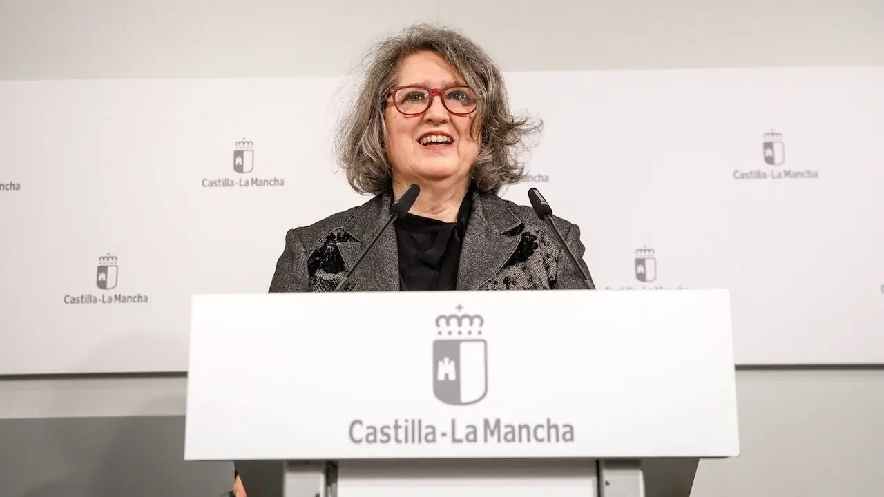 La consejera de Desarrollo Sostenible de Castilla-La Mancha, Mercedes Gómez, ha informado en rueda de prensa de los asuntos de su departamento abordados en el Consejo de Gobierno