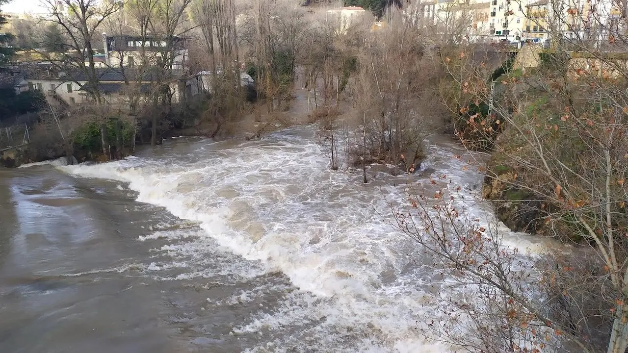 El río Júcar a su paso por la ciudad de Cuenca - EP/Rubén Marco Checa