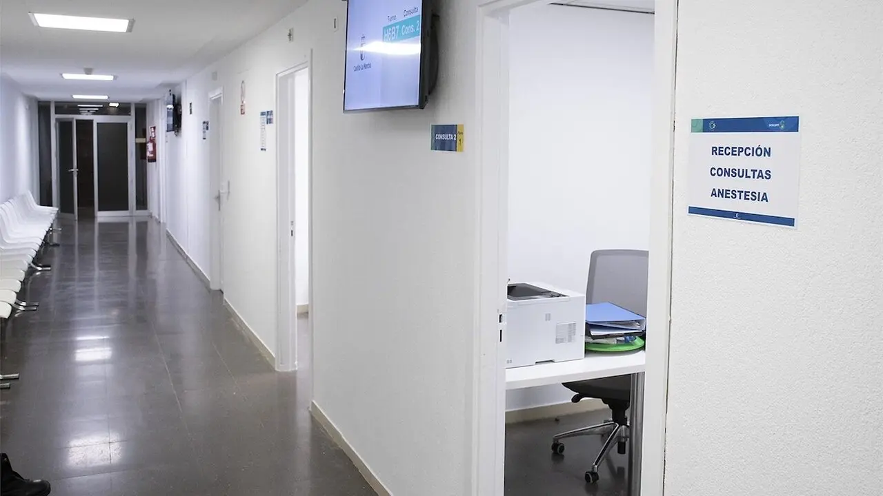 El Hospital de Guadalajara amplía el espacio de la zona de consultas para Anestesia