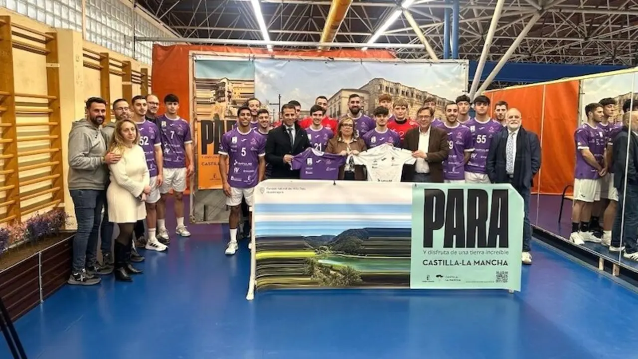 La Junta destina 40.000 euros al Impulse Balonmano Guadalajara para promocionar el turismo de CLM