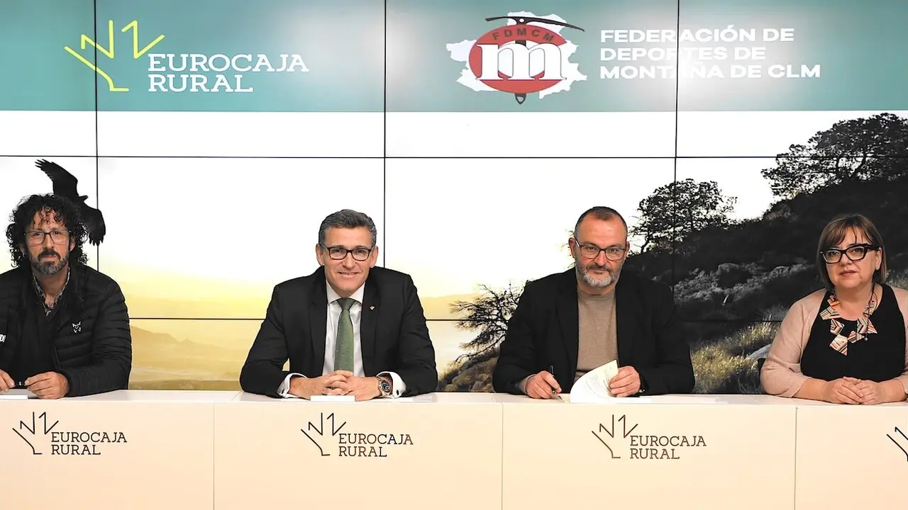 Eurocaja Rural patrocinará a los deportistas de la Federación de Montaña de Castilla-La Mancha
