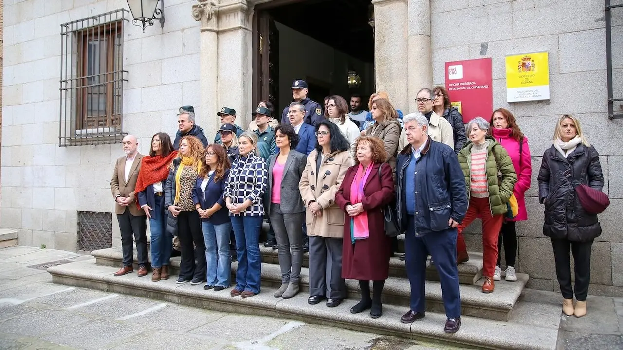 Castilla-La Mancha se concentra en repulsa por los asesinatos machistas de Andrea y Juana