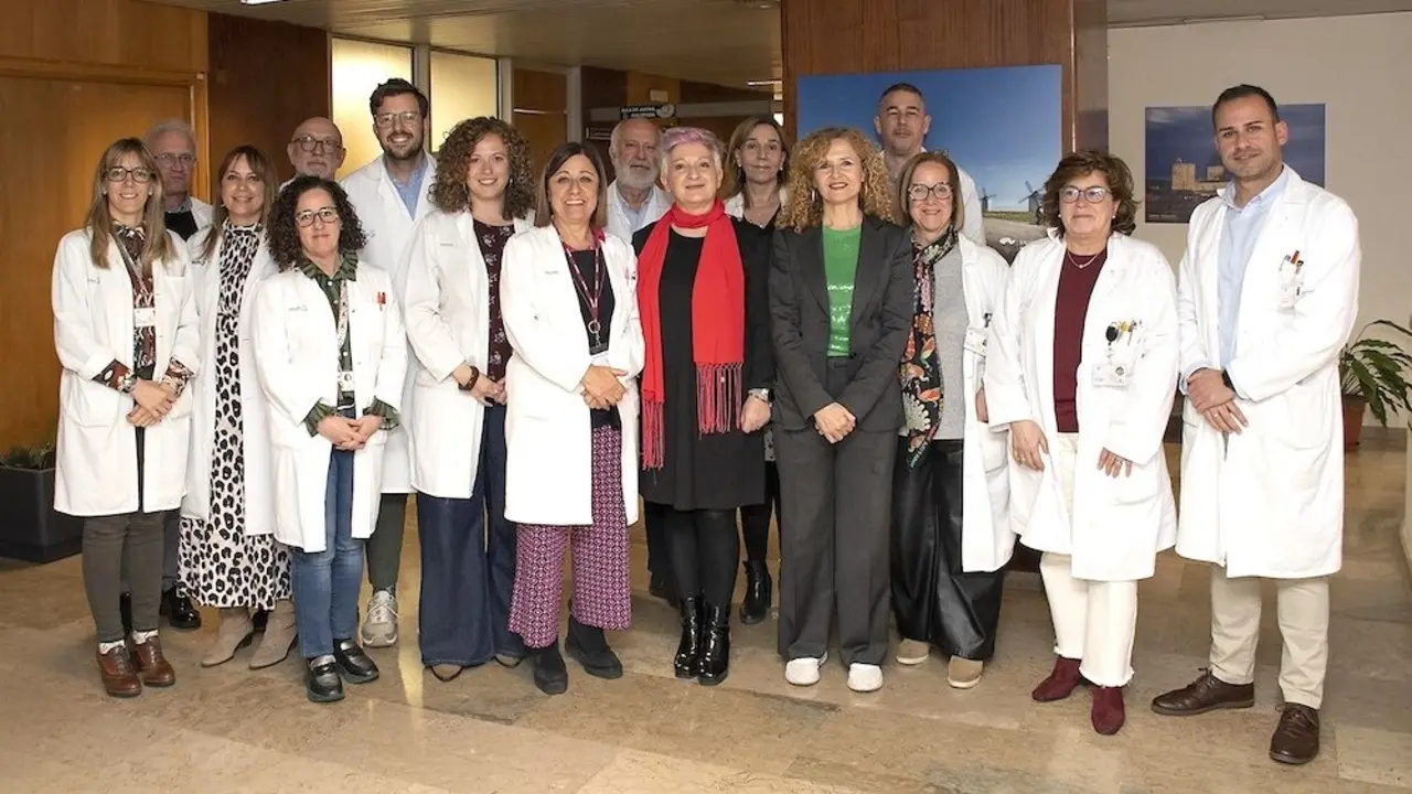 Encuentro de la delegada de la Junta en Guadalajara con la Gerencia del Área Integrada de Guadalajara