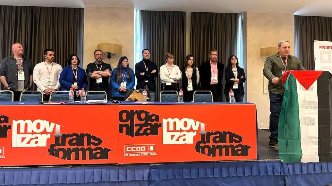 Federico Pérez, reelegido secretario general de CCOO Toledo con el 90% de los apoyos