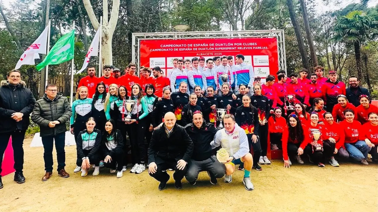 El Campeonato de España de Duatlón reúne a miles de deportistas en Albacete