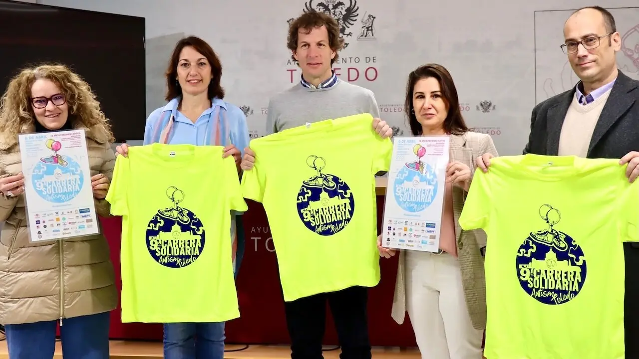 Toledo celebrará el día 6 de abril la IX carrera y marcha solidaria por el autismo