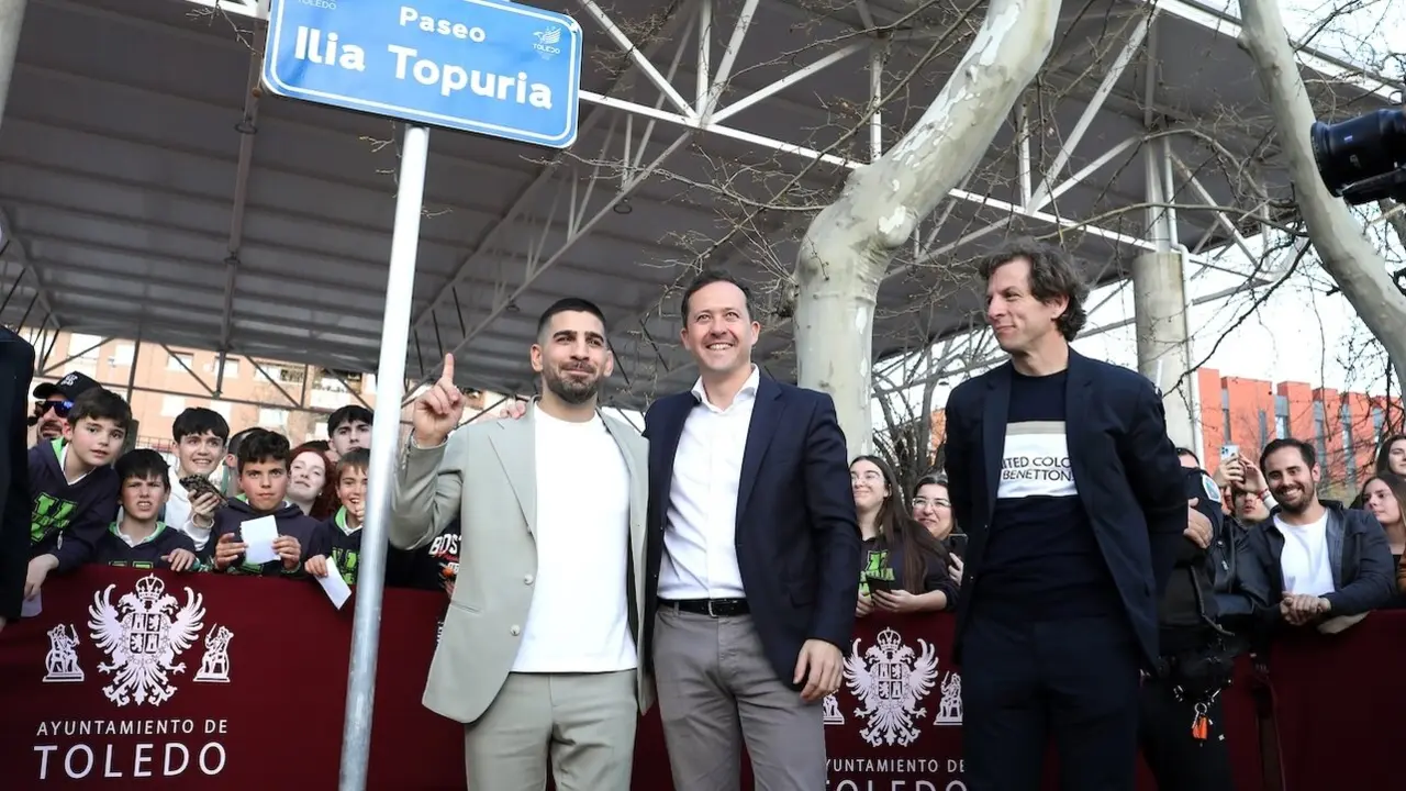 Ilia Topuria, emocionado por tener paseo dedicado en Toledo: "No solo es grande por su historia sino por el alma de su gente"