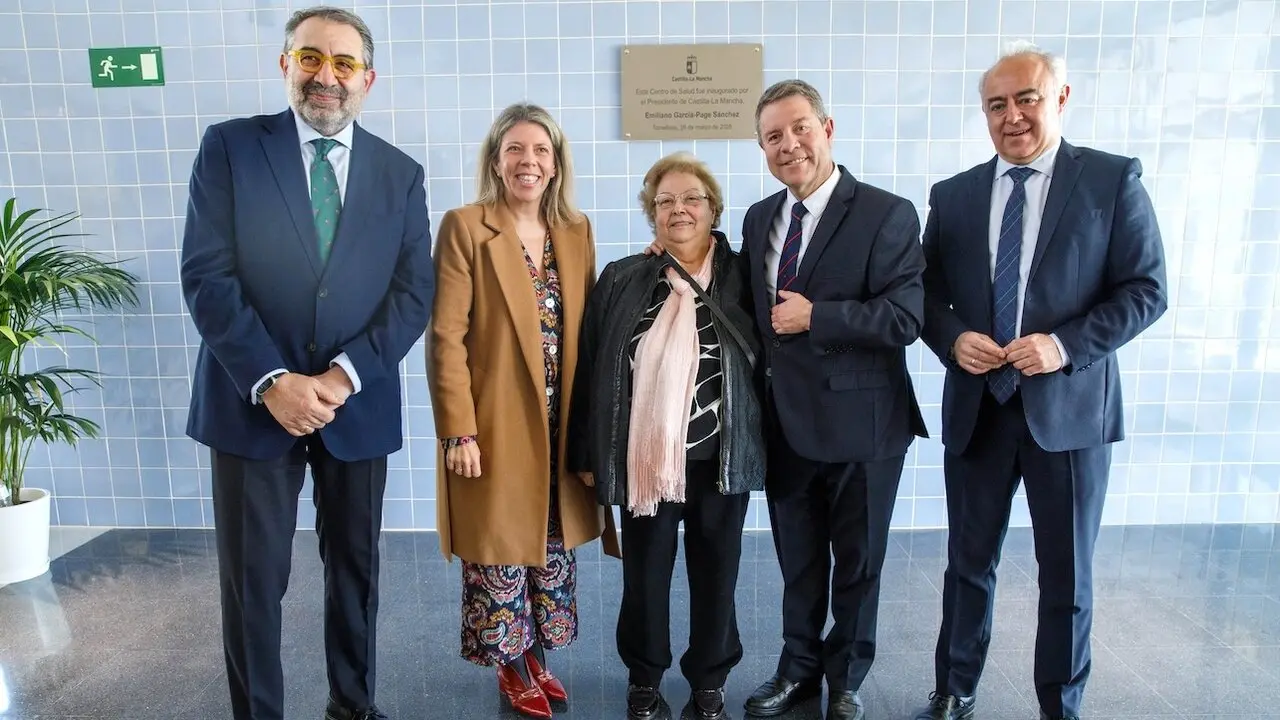 El presidente de Castilla-La Mancha, Emiliano García-Page, ha inaugurado el nuevo Centro de Salud de Tomelloso, en la provincia de Ciudad Real