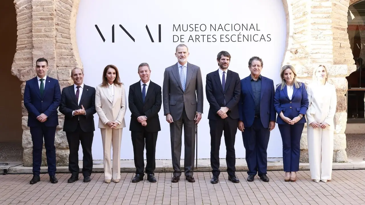 El rey Felipe VI ha inaugurado este jueves el Museo Nacional de Artes Escénicas de Almagro (Ciudad Real) - Fotografía: Casa Real