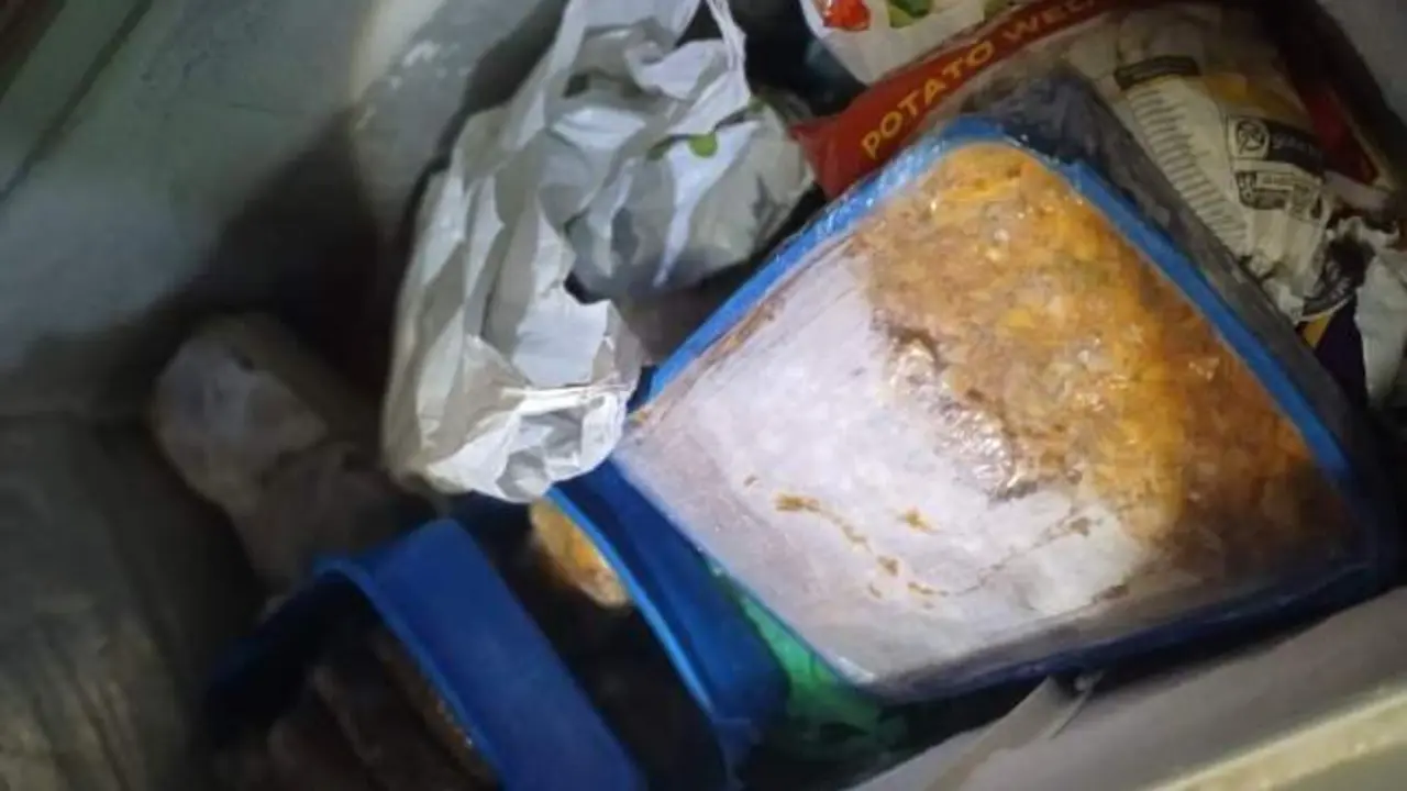 Habría podido acabar con un cliente muerto: 500 kilos de comida podrida en un restaurante