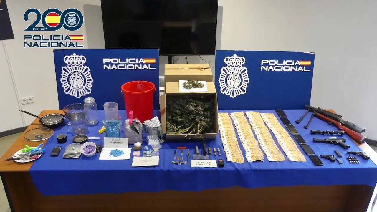 Cae un grupo criminal dedicado a la distribución de cocaína con epicentro en Velada (Toledo) y siete detenidos