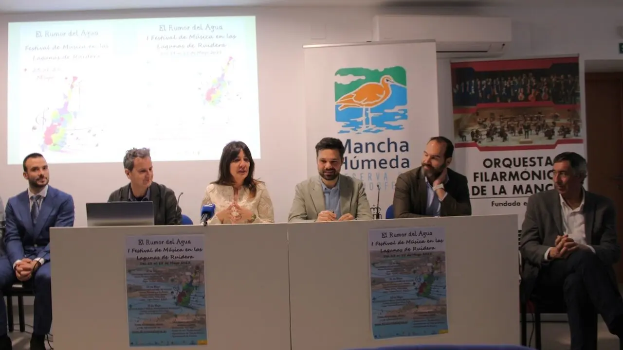 Presentación del Festival de Música en las Lagunas de Ruidera ‘El Rumor del agua’