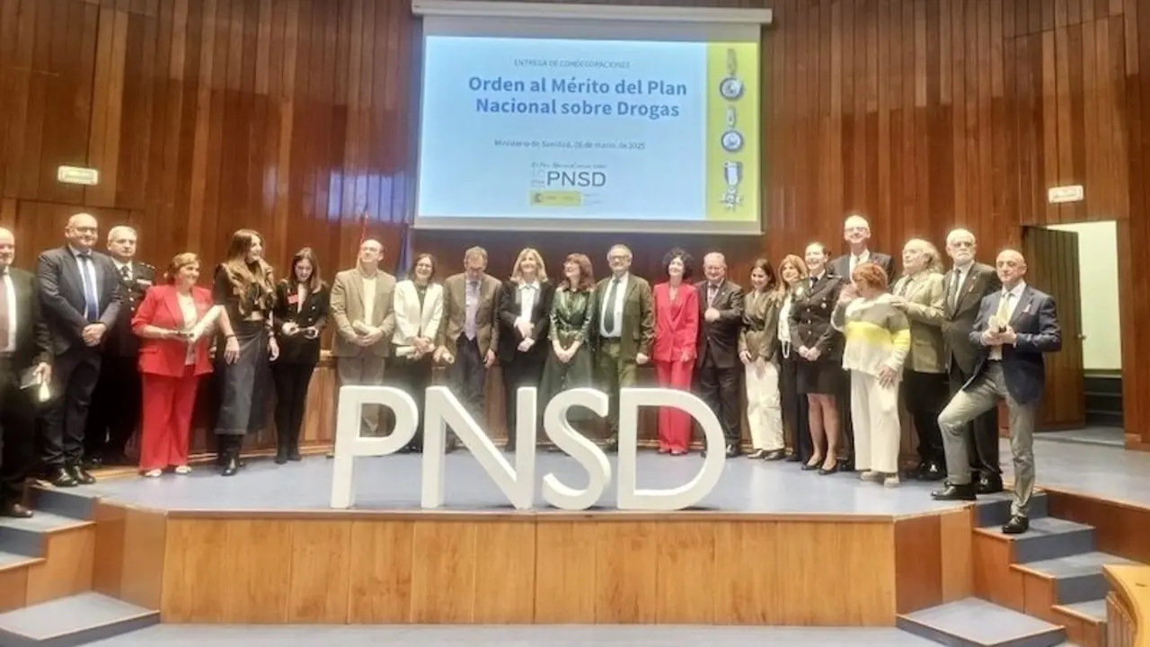 Reconocimiento a Castilla-La Mancha con la Orden al Mérito del Plan Nacional sobre Drogas