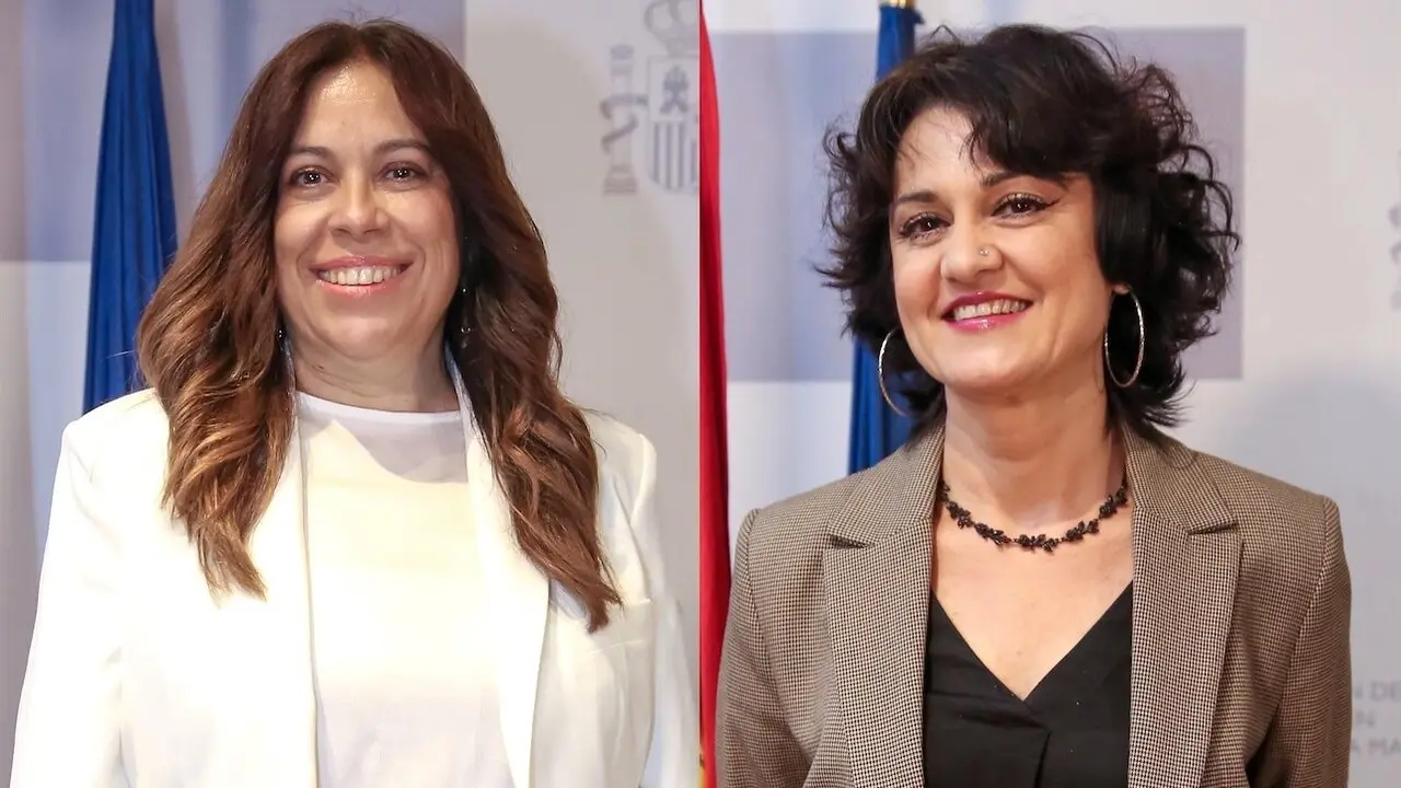 Carmen María Zaballos y Nuria Cuevas