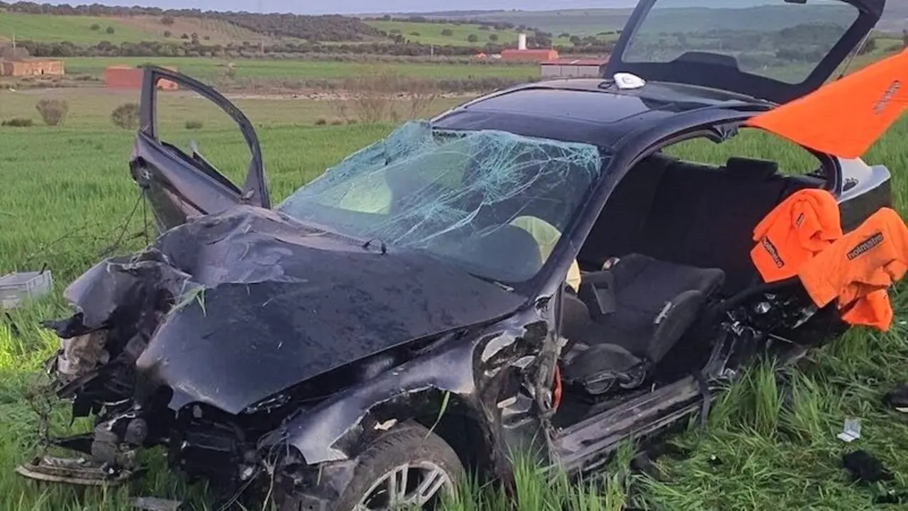 Hospitalizadas cinco jóvenes de entre 18 y 19 años tras un accidente de tráfico en Alcaudete de la Jara (Toledo)