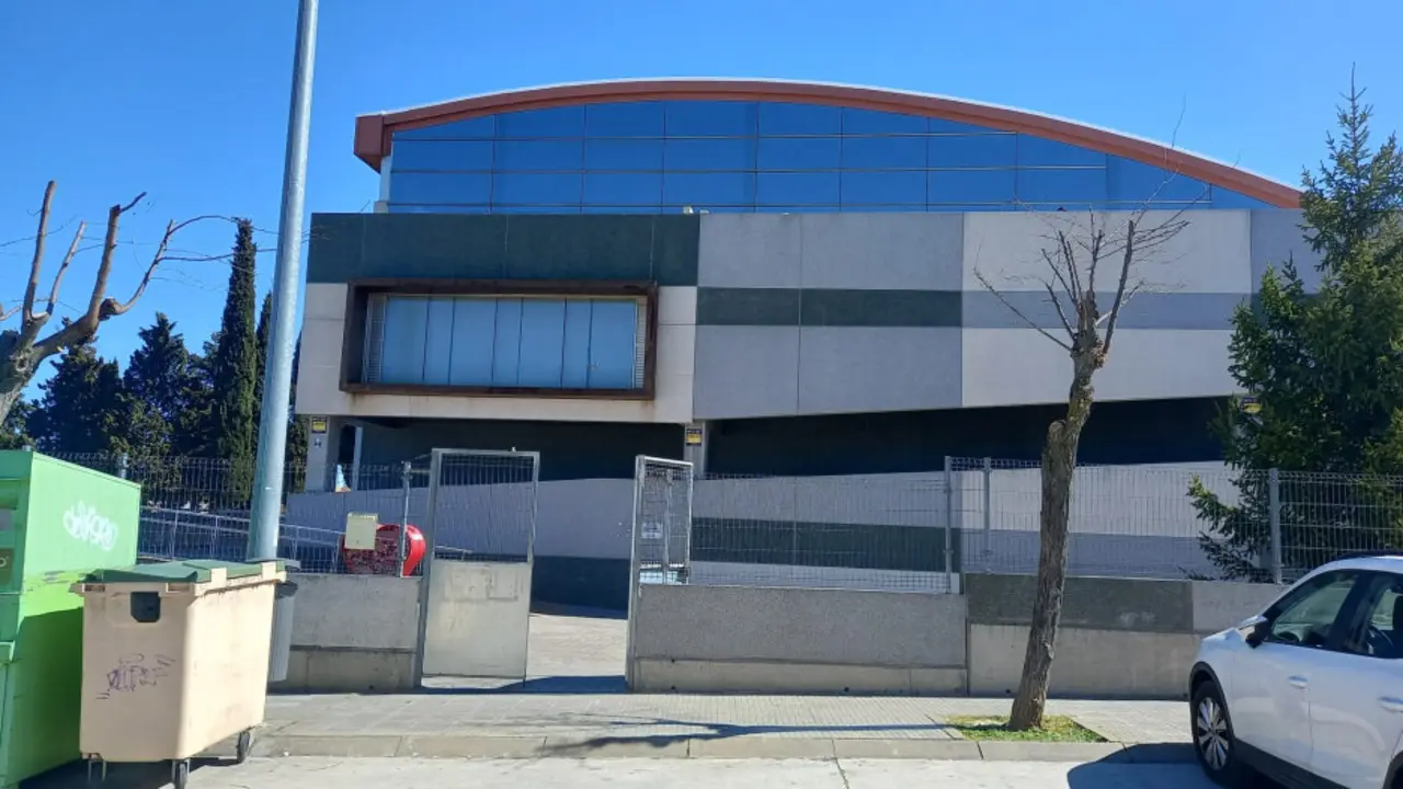 Instalaciones deportivas en las que se produjo la agresión al árbitro de fútbol sala - Fotografía: CMM