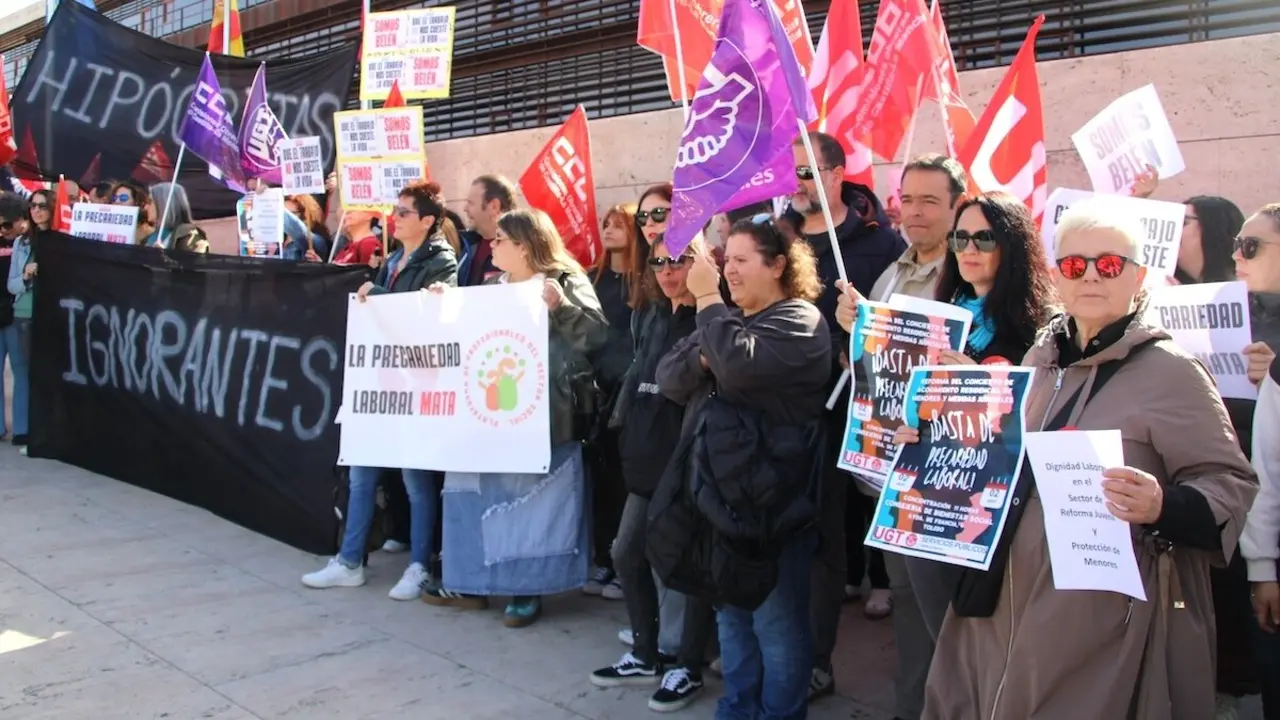 Trabajadores piden un cambio en la gestión de los centros de protección de menores
