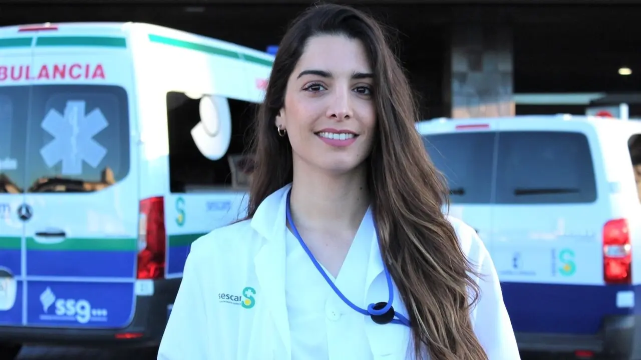 La residente de quinto año del Servicio de Urología de la Gerencia de Atención Integrada de Albacete, Marta Lorenzo