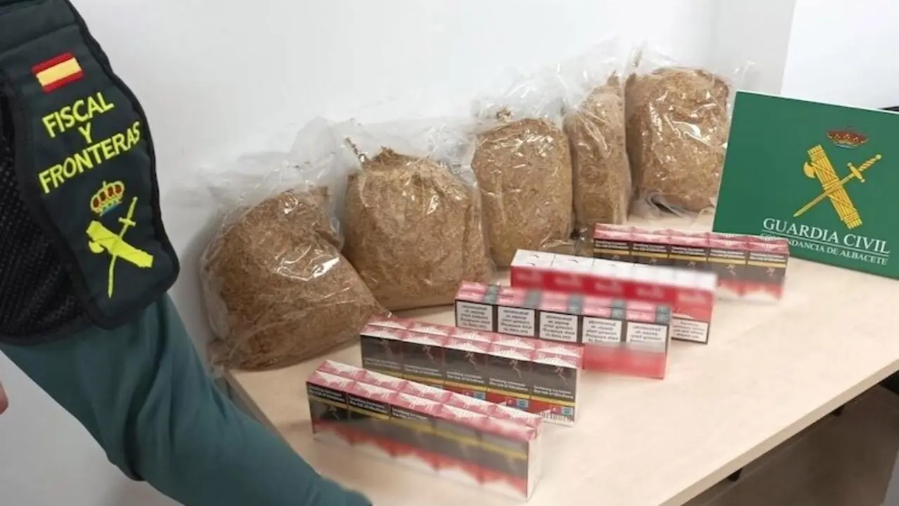 Denunciado un vecino de Hellín (Albacete) sorprendido con cinco kilos de picadura de tabaco