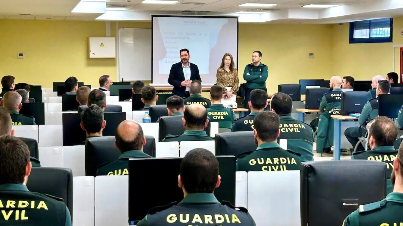 El subdelegado del Gobierno, David Broceño, asiste a las Jornadas de Actualización para unidades de Seguridad Ciudadana de la Guardia Civil