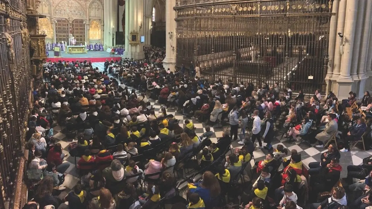 El encuentro jubilar de niños y adolescentes congrega a más de 1.500 participantes