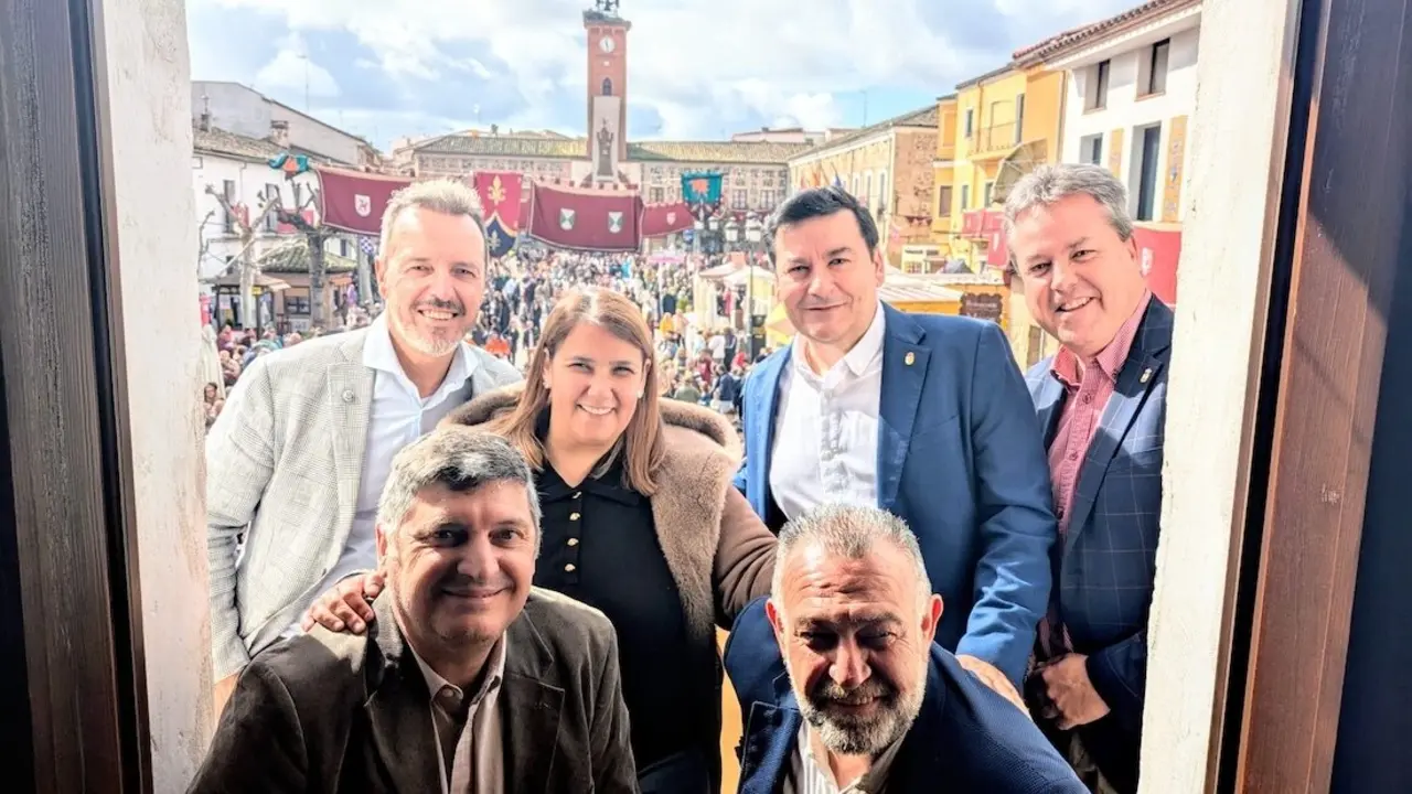 La presidenta de la Ejecutiva provincial del&nbsp;PSOE&nbsp;de Toledo, Tita García Élez, este sábado en las Jornadas Medievales del PSOE