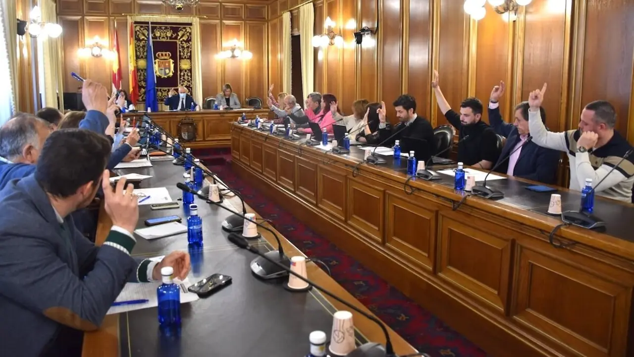 En la imagen un instante del Pleno de la Diputación de Cuenca celebrado este lunes en el Palacio Provincial