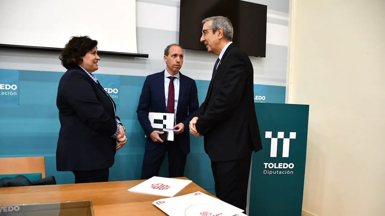 La Diputación de Toledo renueva el programa 'San José' con Cáritas y destina 400.000 euros