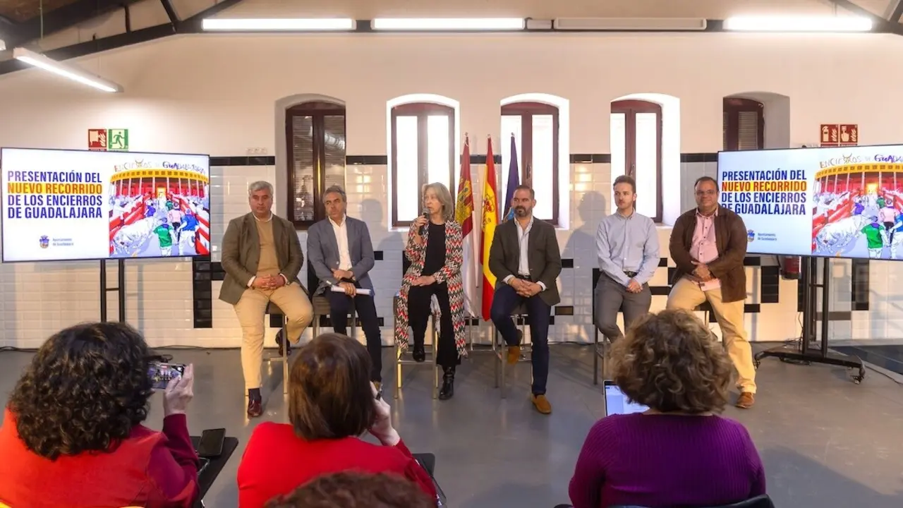 Los encierros en puntas pasarán este año por el corazón del casco de Guadalajara