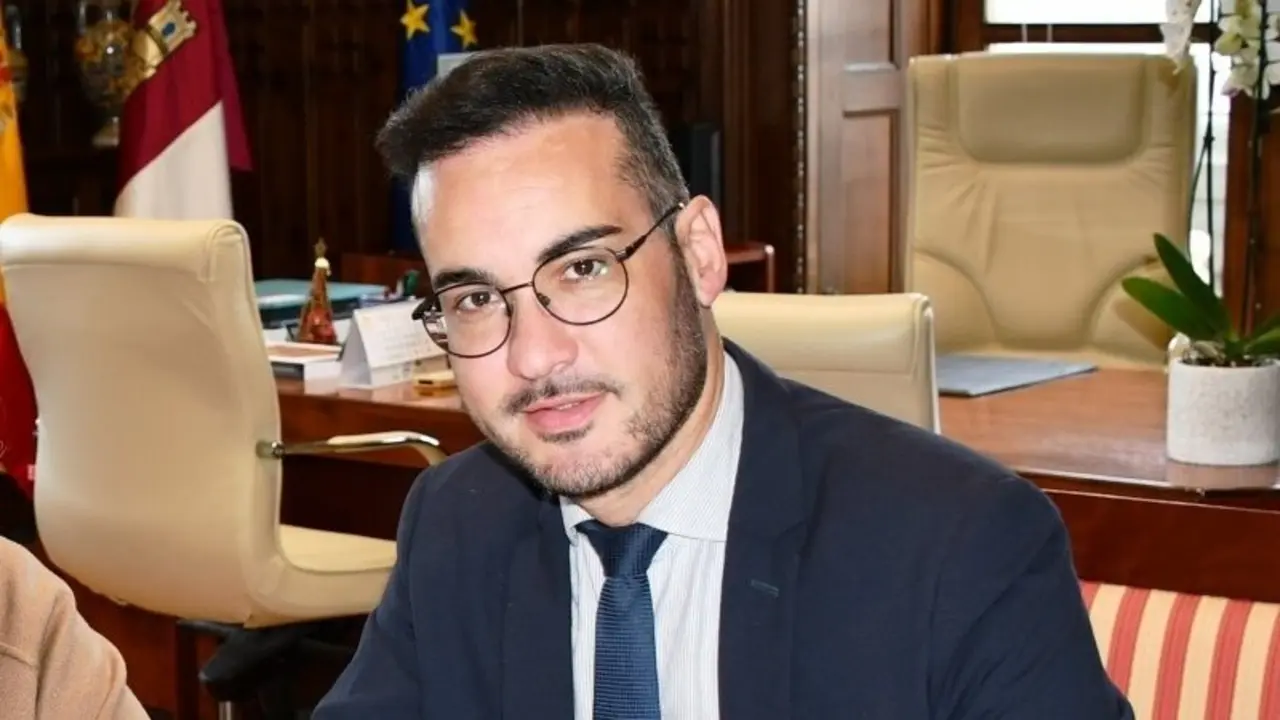 El alcalde de Cazalegas (Toledo), Francisco Javier Blanco, en una imagen de archivo