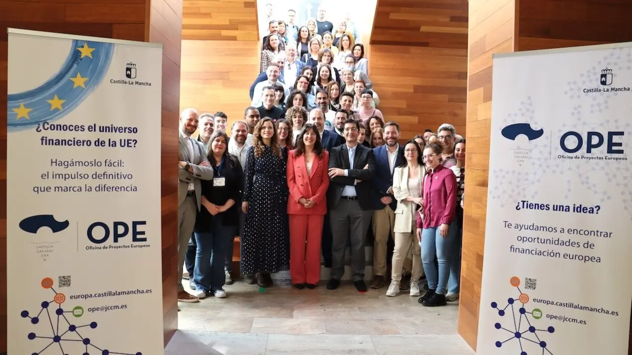 El vicepresidente segundo del Gobierno de Castilla-La Mancha, José Manuel Caballero, ha presentado la Oficina de Proyectos Europeos del Gobierno de Castilla-La Mancha en el Museo de la Merced de Ciudad Real