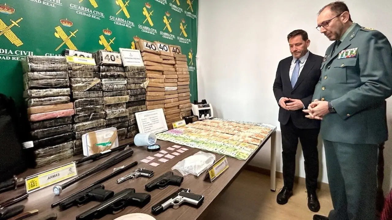 150 kilos de droga y 31 detenidos en la mayor operación policial de Ciudad Real
