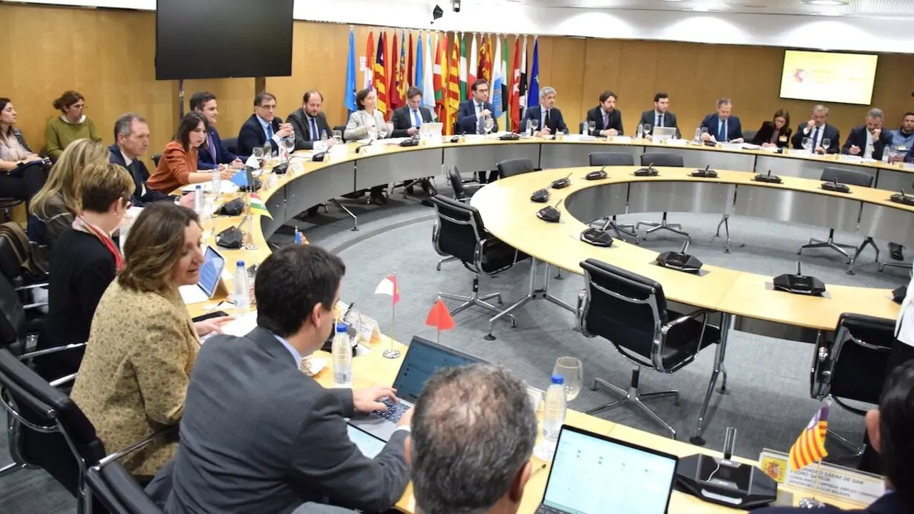La consejera de Economía, Empresas y Empleo de Castilla-La Mancha, Patricia Franco, ha asistido, en el Ministerio de Economía, Comercio y Empresa, al pleno del Consejo Interterritorial de Internacionalización