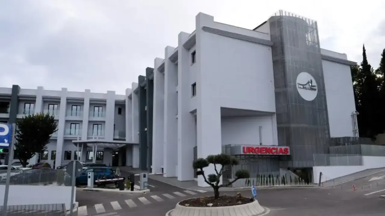 En la imagen de archivo el Hospital Metropolitano de Jaén donde fue abandonada muerta la anciana