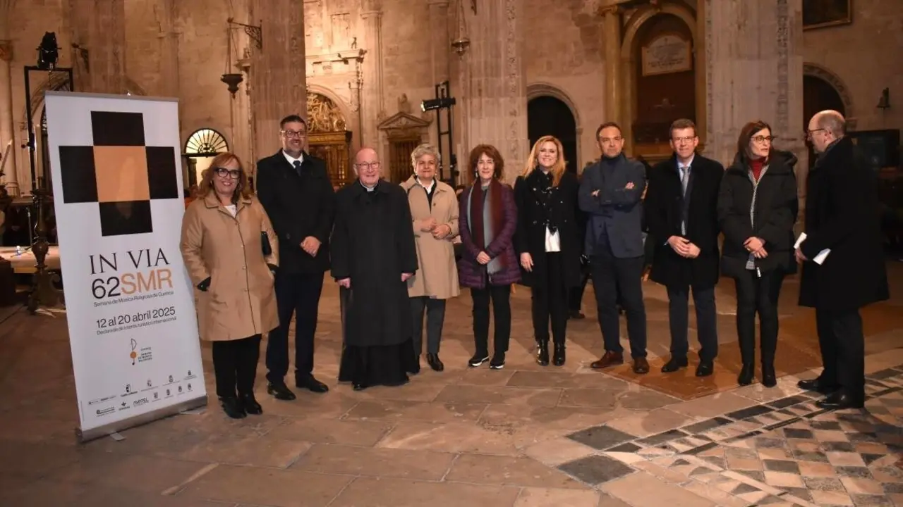 El consejero de Educación, Cultura y Deportes, Amador Pastor, ha asistido al concierto inaugural de la 62 edición de la Semana de Música Religiosa (SMR) de Cuenca