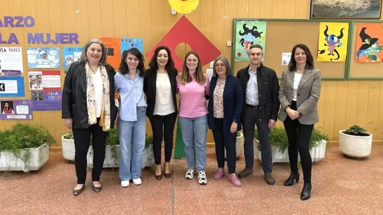 Estudiantes francesas realizan prácticas en centros educativos de Castilla-La Mancha