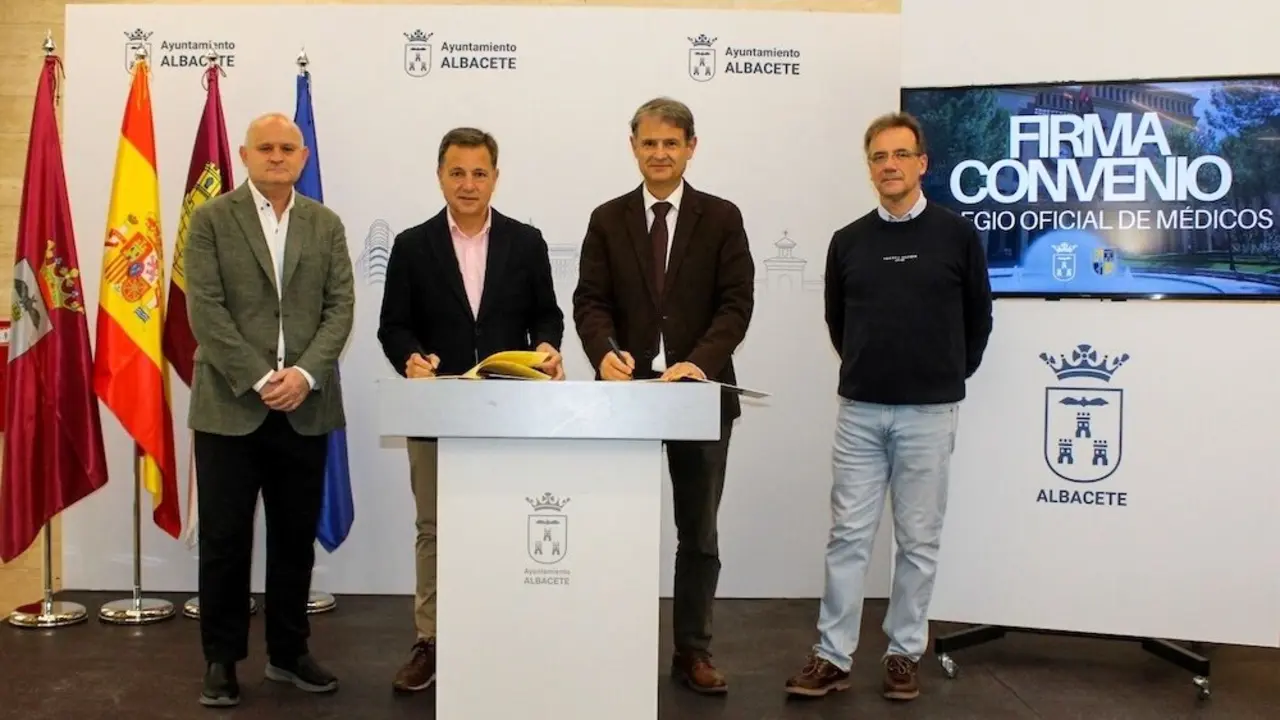 Ayuntamiento de Albacete y Colegio Médicos promoverán hábitos de vida saludables