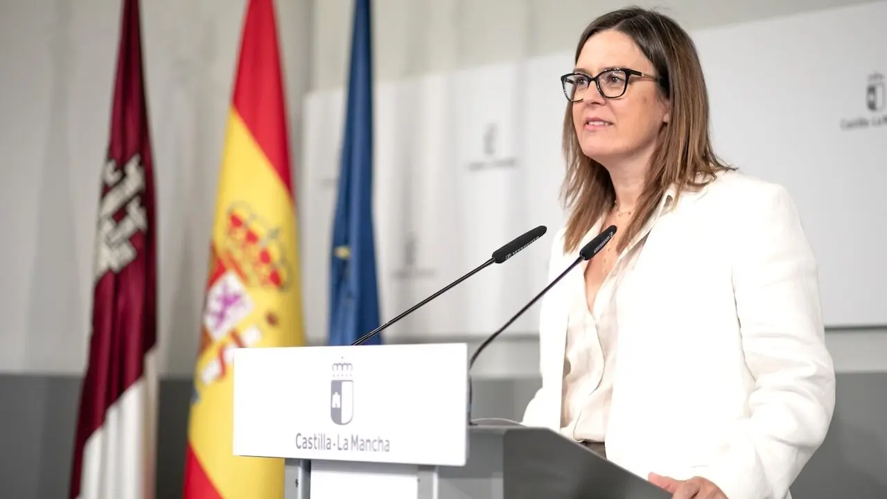 La consejera Portavoz del Gobierno de Castilla-La Mancha, Esther Padilla, ha informado en rueda de prensa de los asuntos del Consejo de Gobierno
